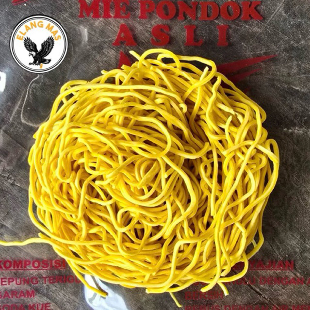 

Mie Kuning Kering TIPE BIASA (1KG) Merek Elang Mas Asli Padang Termurah