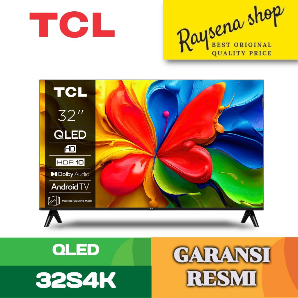 TV TCL 32 INCH 32S4K GOOGLE TV NEW SERIES 32S4K