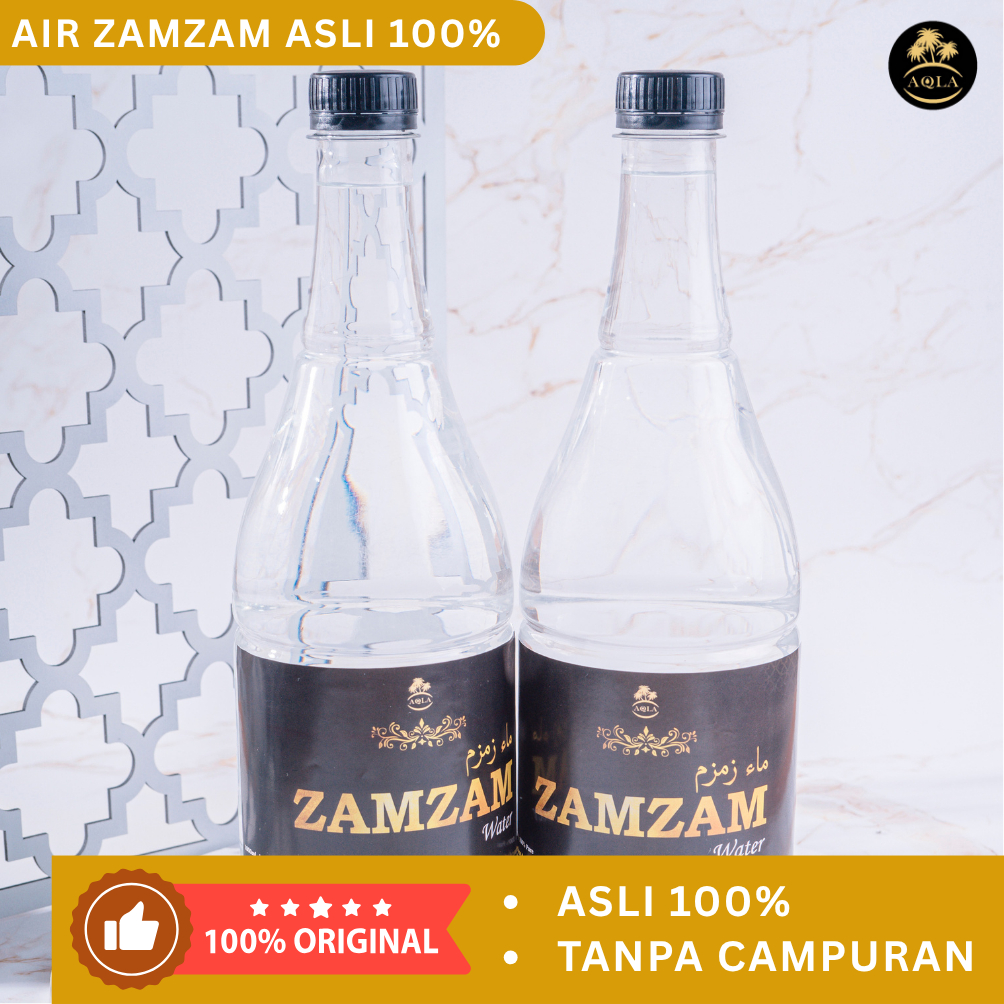 

AIR ZAM ZAM ASLI SAUDI / AIR ZAM ZAM KEMASAN 1 LITER KEMAS ULANG DARI AIR ZAMZAM BARCODE