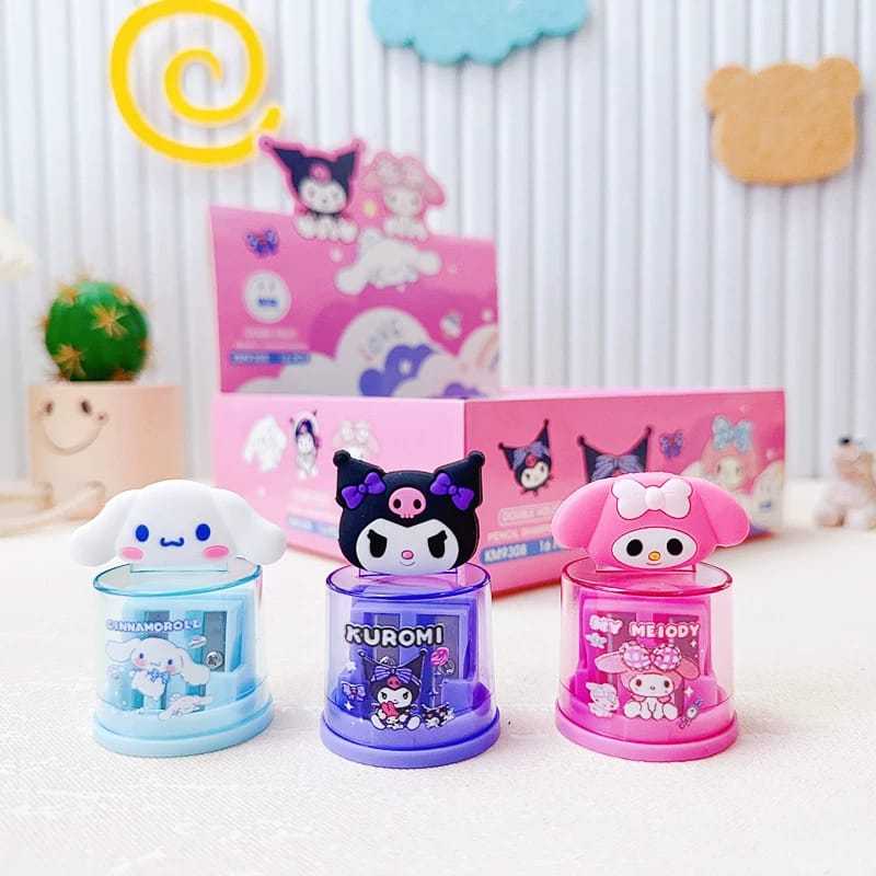 

[ORGM] Perlengkapan Sekolah Peraut Karakter Rautan Melody Cinnamoroll Double Hole