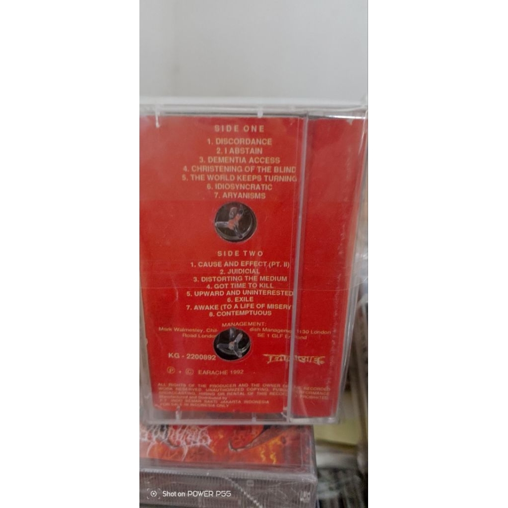 kaset pita NAPALM DEATH _ Utopia Banished