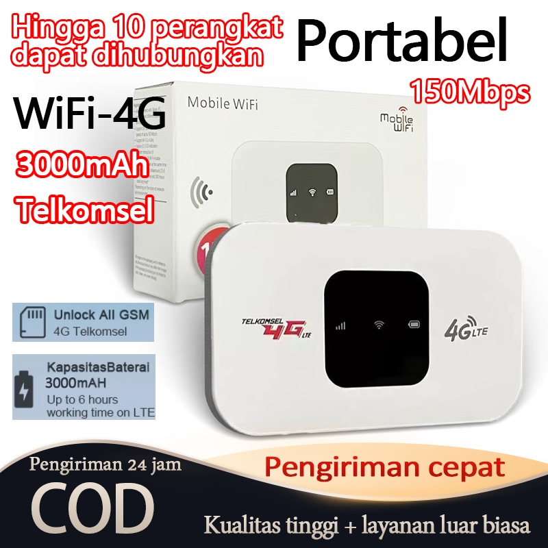 MODEM WIFI MIFI ALL OPERATOR 4G MUDAH DIBA USB MBPS 4G PORTABLE MOBILE WIFI PORTABLE SEMUA OPERATOR