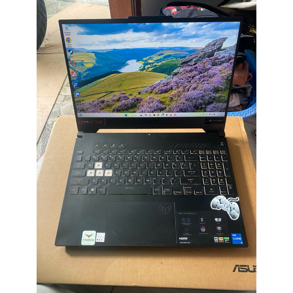 ASUS TUF F15 FX507ZC4 SECOND 2BULAN