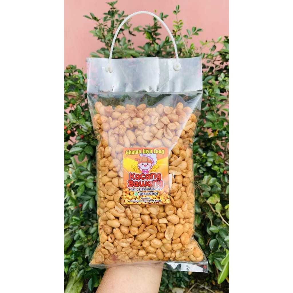

COD 1000 Gram Kacang Gawil / Kacang Bawang Goreng Khas Cirebon Termurah