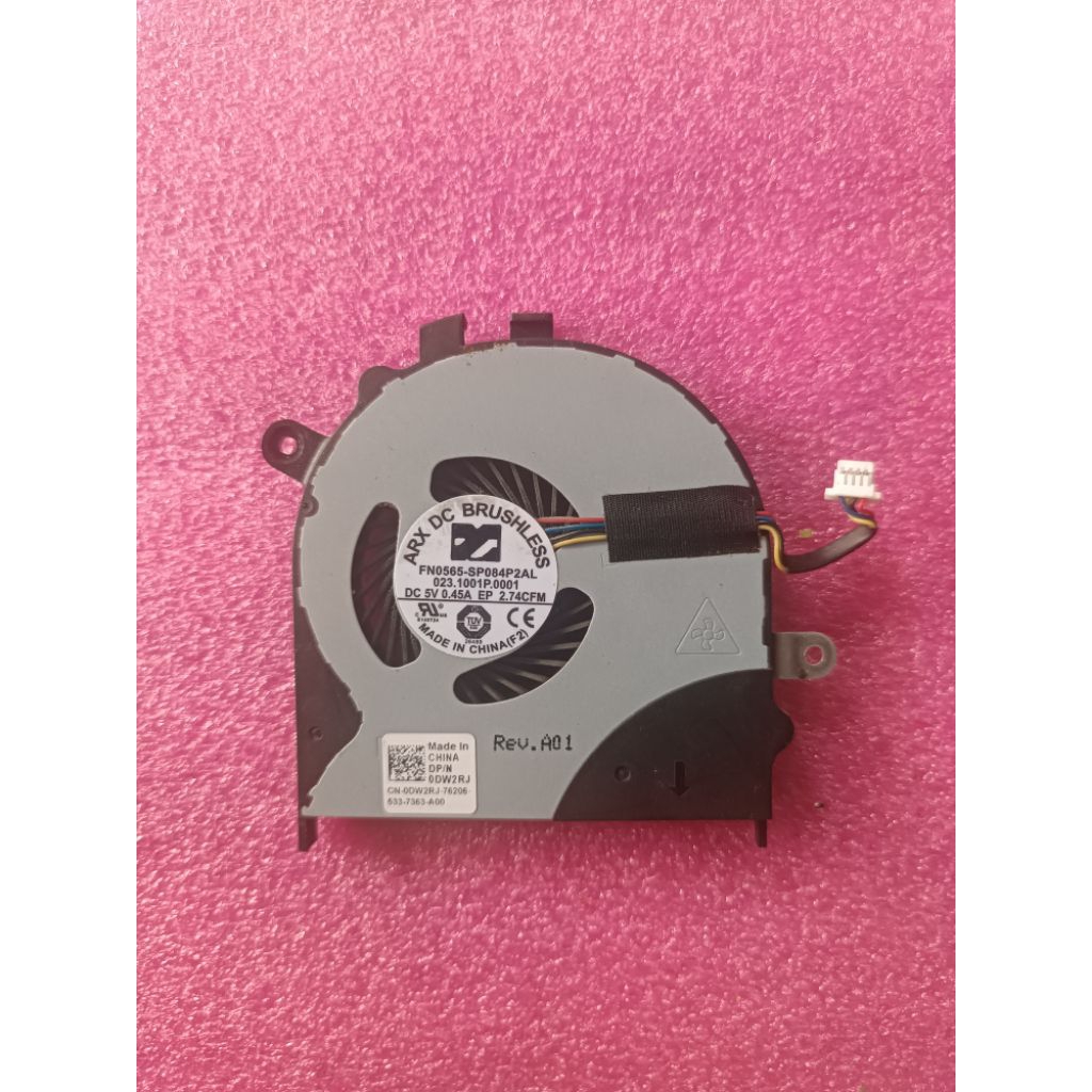 Kipas pendingin CPU untuk laptop Dell Inspiron 13 seri 7000