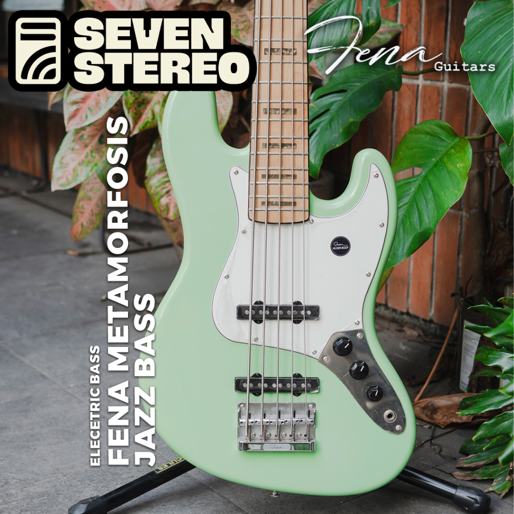 Fena Metamorfosis Jazz Bass 5 String Fena Guitar Bass