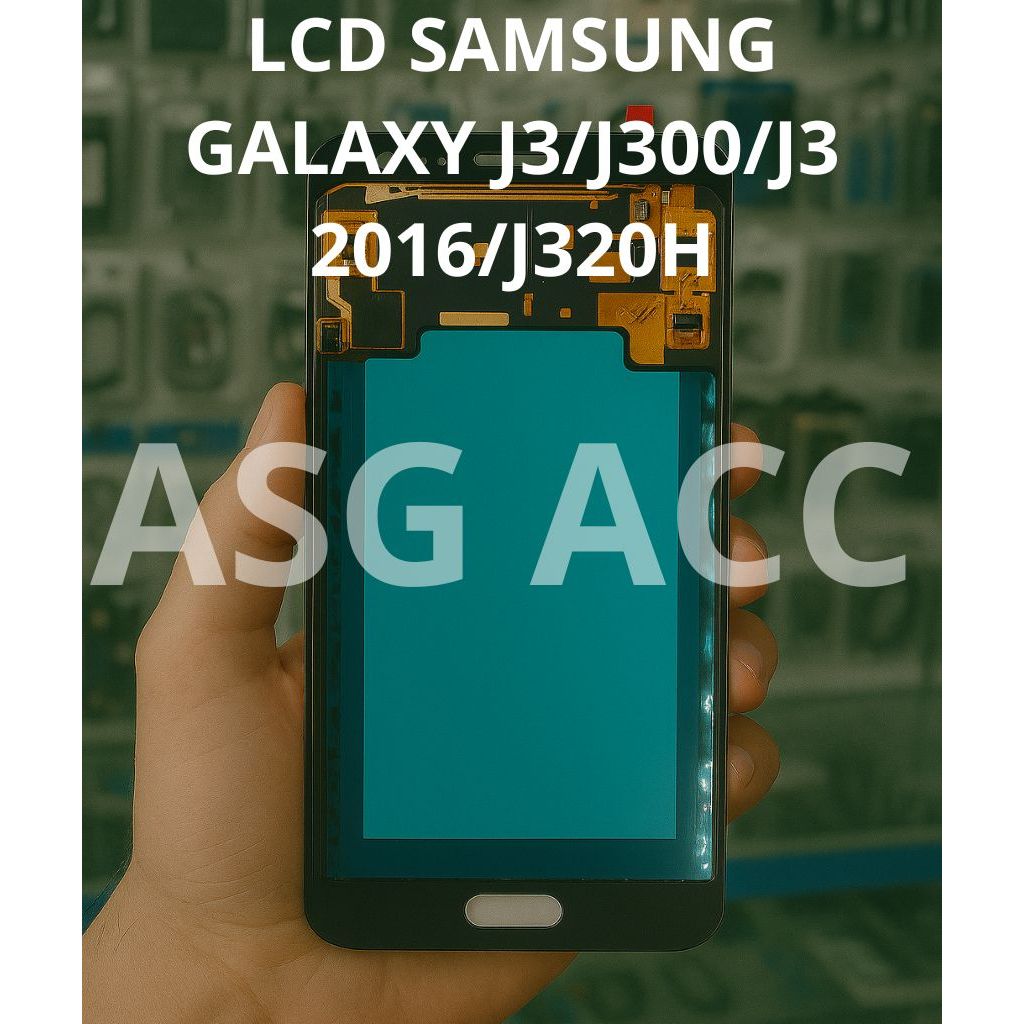 LCD SAMSUNG GALAXY J3/J300/J3 2016/J320H FULLSET TOUCHSCREEN ORI OEM