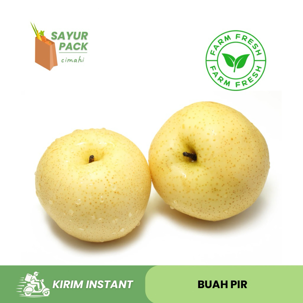 

BUAH PIR 1 pcs | apel pir | buah apel | sayur instant cimahi