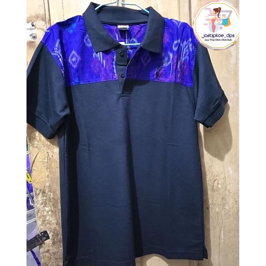 BAJU KEMEJA ENDEK BATIK BALI BY KRISNA OLEH-OLEH BALI