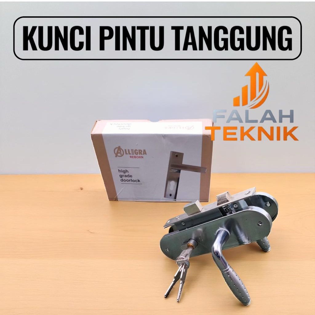 Kunci Pintu Set Tanggung 20 cm Handle Pintu Gagang Pintu