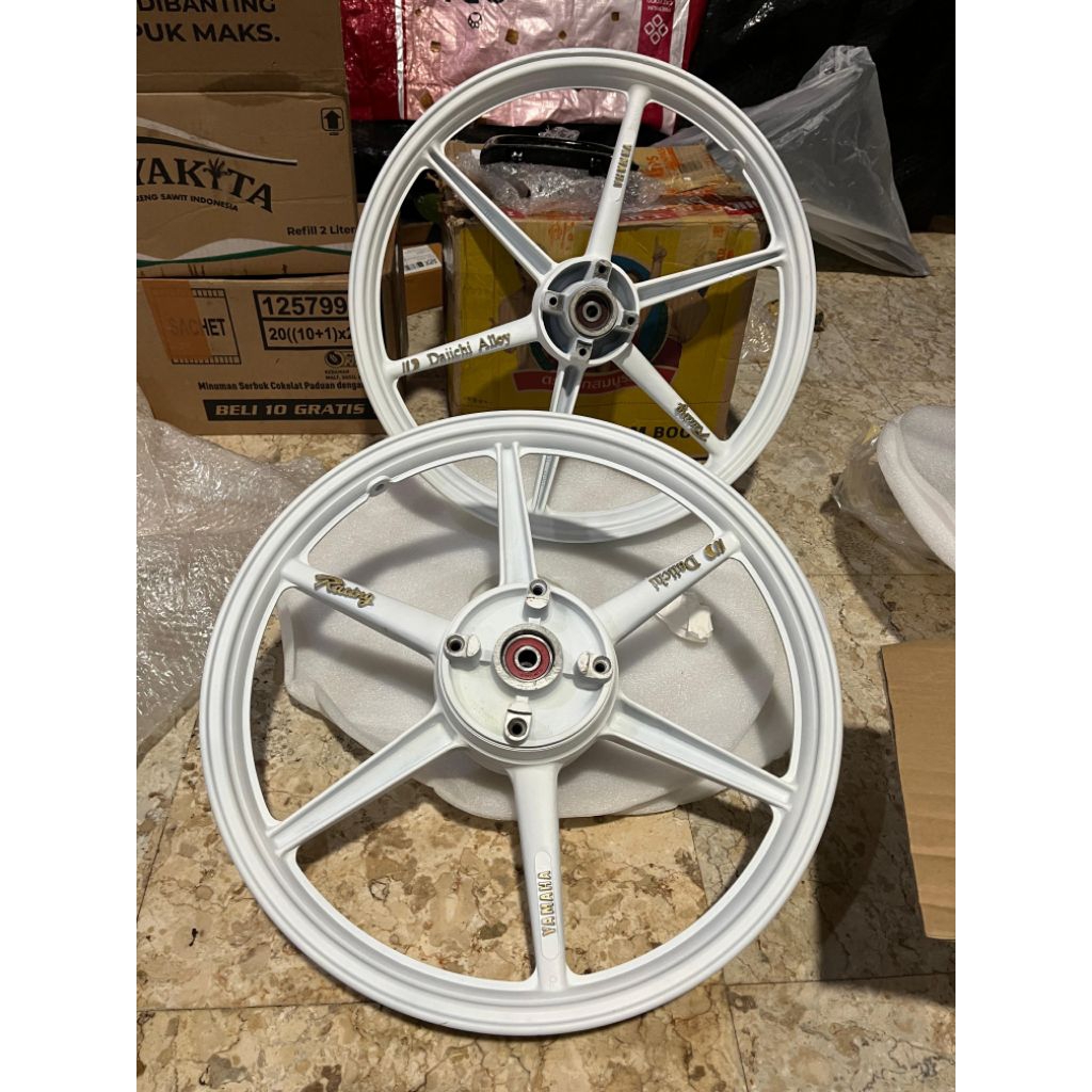VELG DAICHI ALLOY YAMAHA MADE IN THAILAND PNP 125Z TIARA TOUCH MX NEW