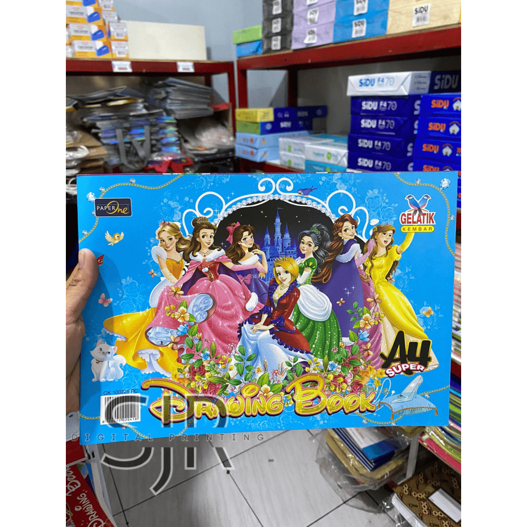 BUKU GAMBAR GELATIK A4