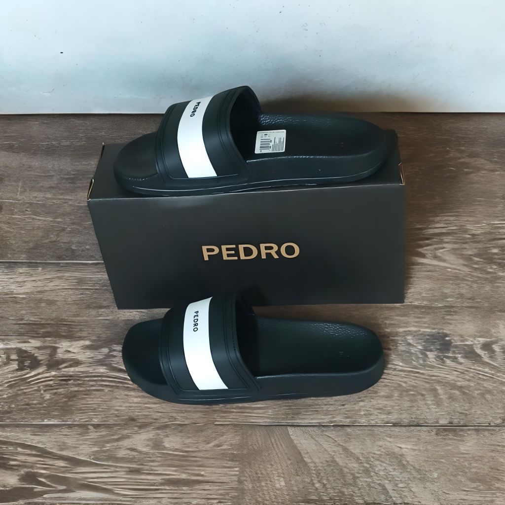 SANDAL SLIP ON PEDRO PRIA WANITA SLIDE SLOP ORIGINAL