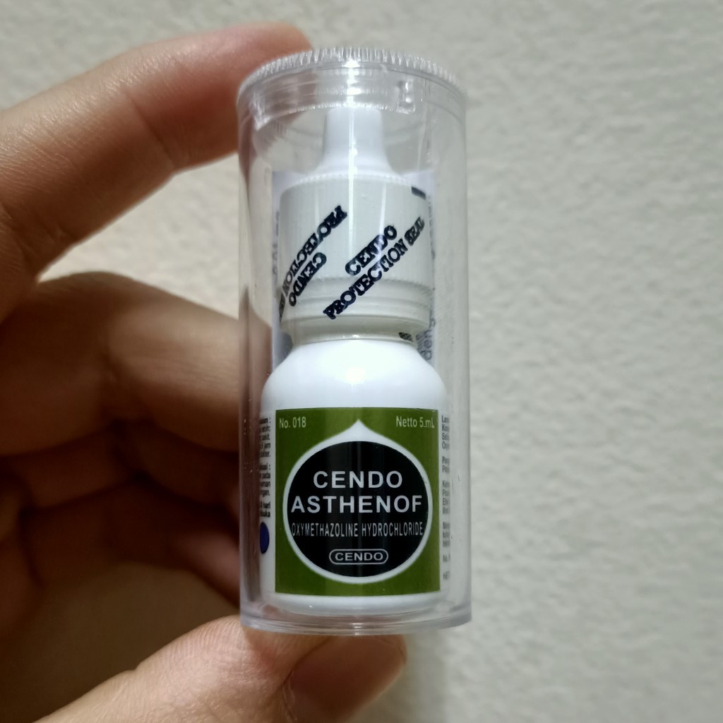 CENDO ASTHENOF Obat Mata 5 ml (untuk mata merah dan iritasi)