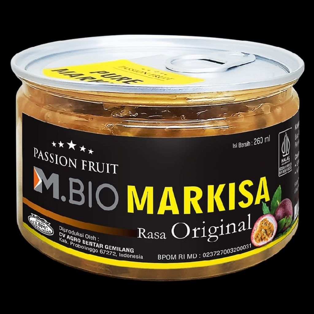 

M.BIO Sari Buah Markisa Original isi 260 ml