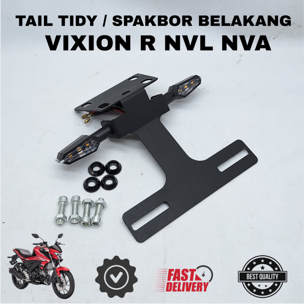 Tail Tidy Spakbor Belakang Vixion R Vixion New NVL NVA Bracket Plat Nomor Vixion
