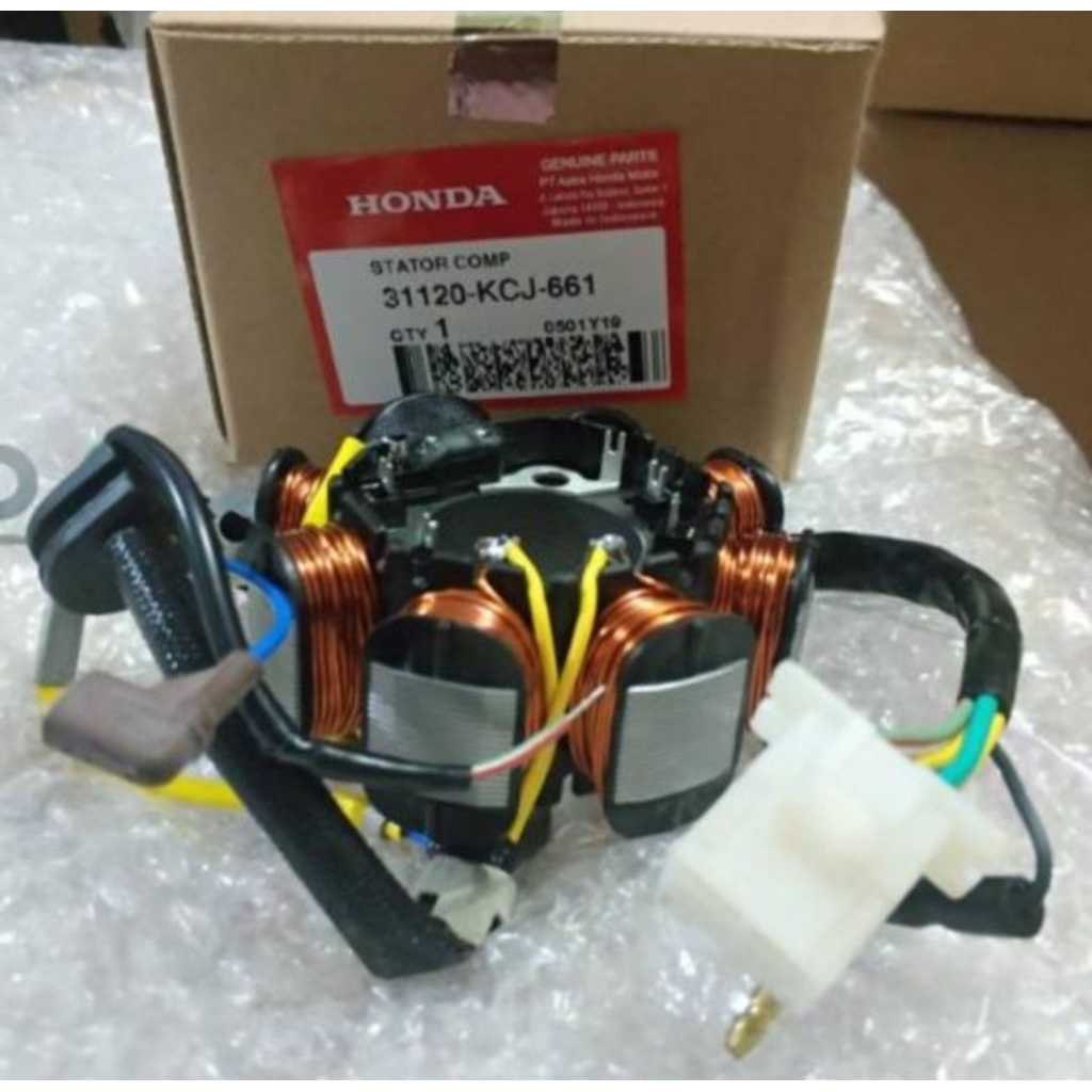 (CUCI GUDANG) SPUL SPULL STATOR TIGER 2000 TIGER NEW TIGER REVO ORIGINAL AHM ASLI 100%