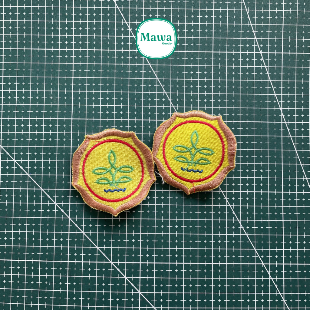 Bordir Logo Pertanian / Patch logo Pertanian Terbaru Murah Custom 2306