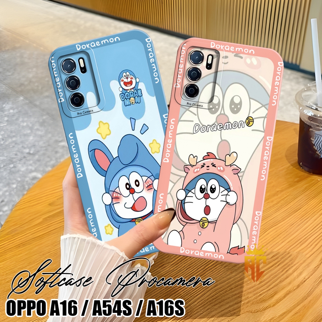 Casing Oppo A16 / Case Oppo A16S / Case Oppo A54S - Case Hp Oppo - Case kekinian - Case  Doraemon [C