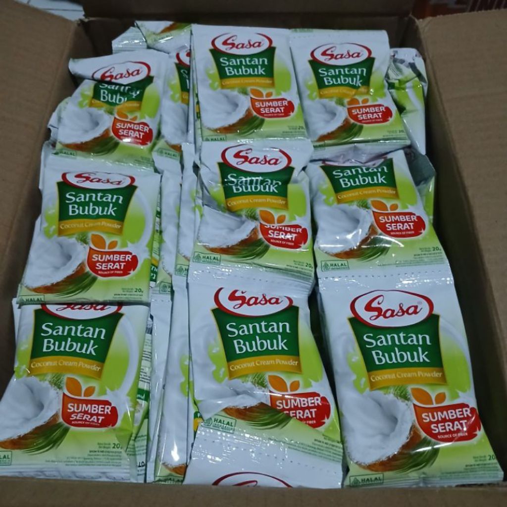 

sasa santan bubuk saset 10 pcs *20gr