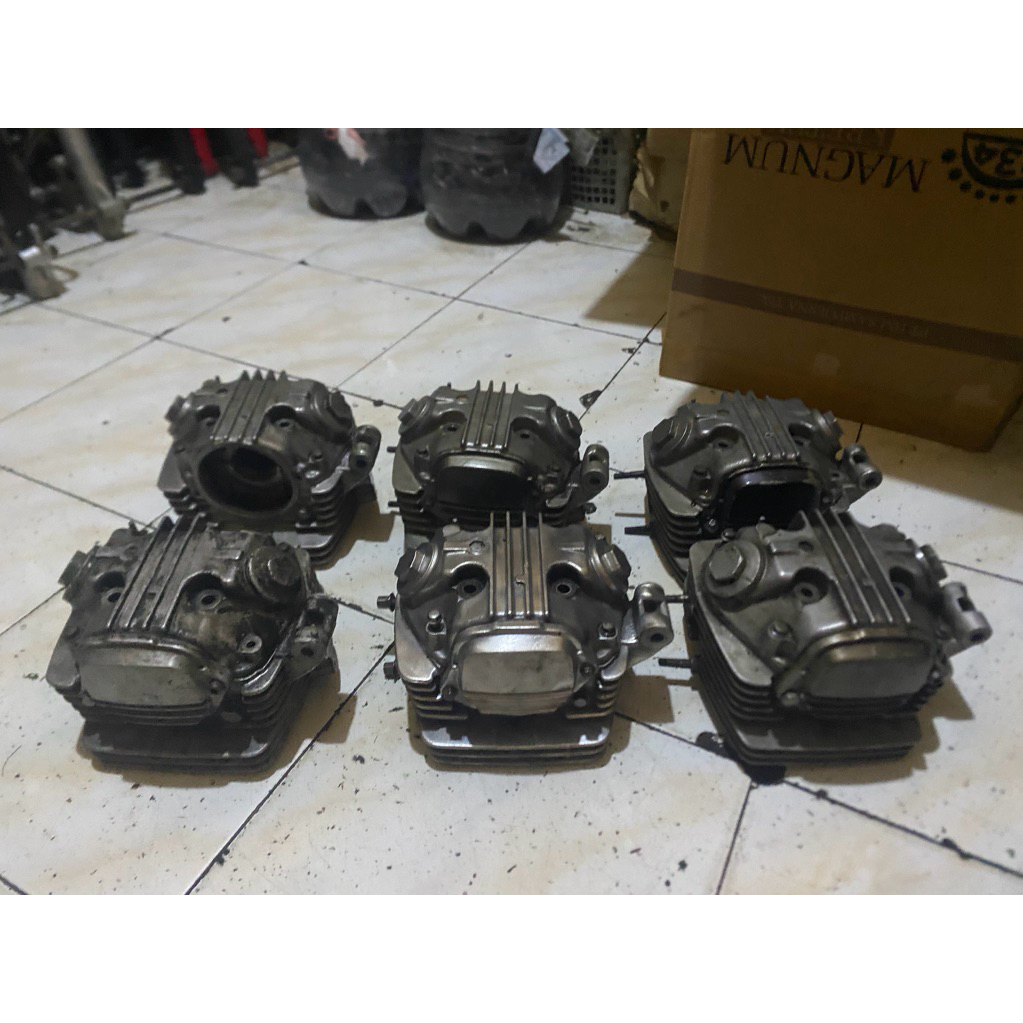 head tiger lama dan tiger revo isi klep