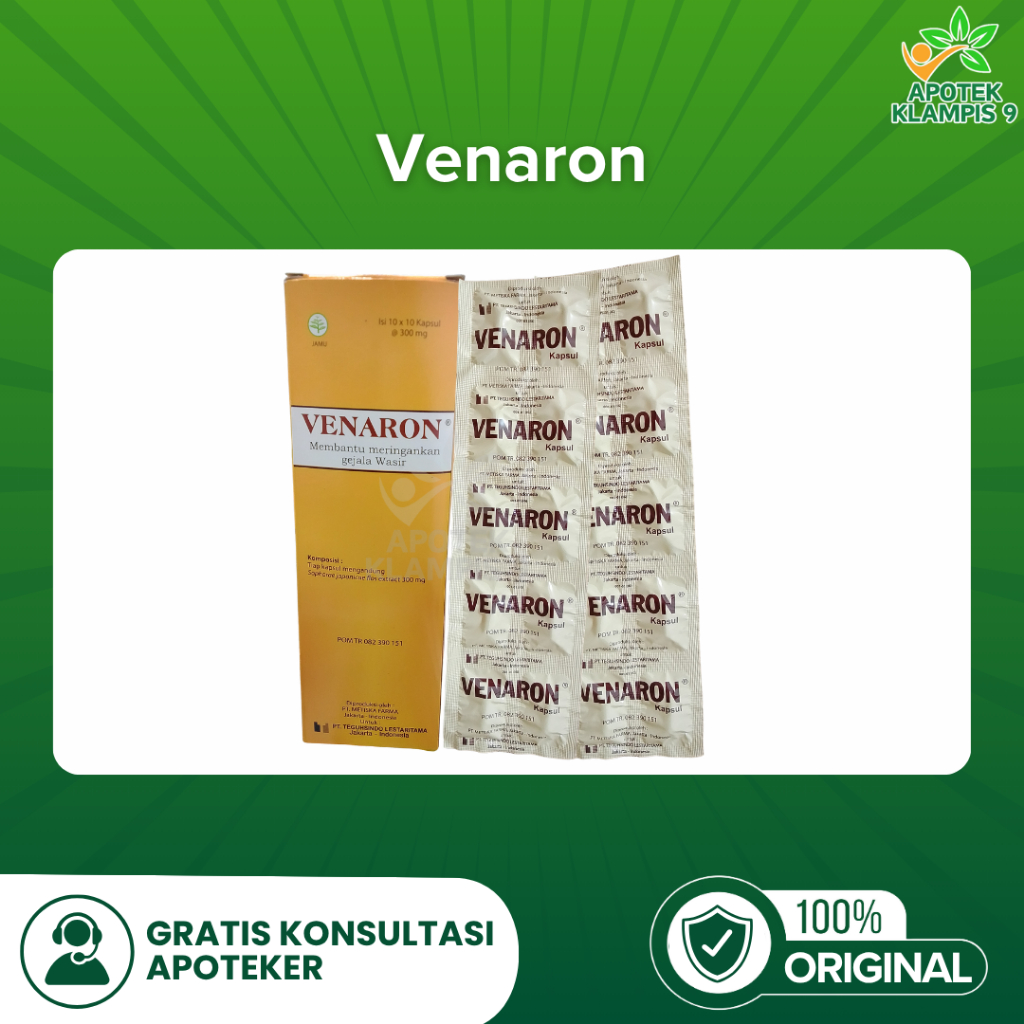 VENARON obat wasir (per kapsul)