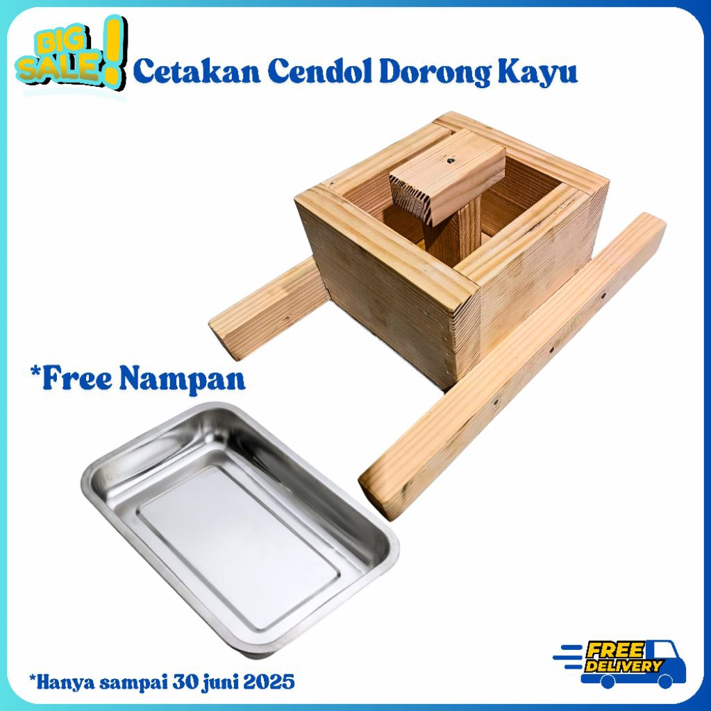 Cetakan Cendol Dawet Kayu
