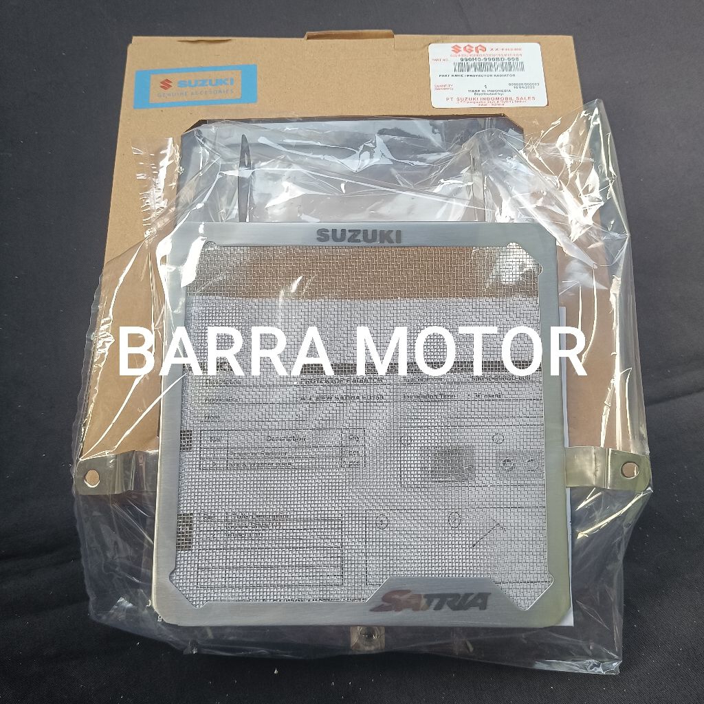 Cover Tutup Pelindung Radiator Satria Fu Fi Injeksi Original SGA