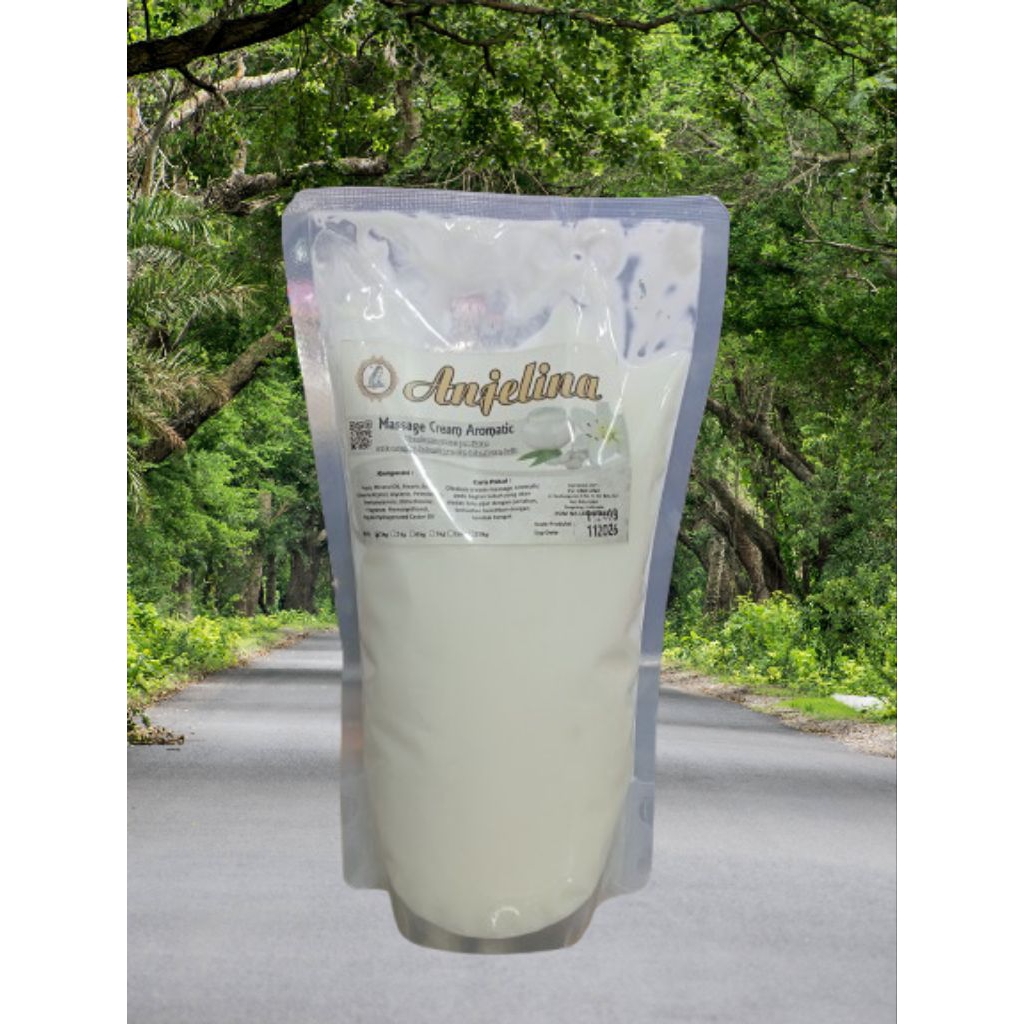 Angelina massage cream aromatik/cream pijet/cream untuk urut/cream massage/ body massage cream/cream