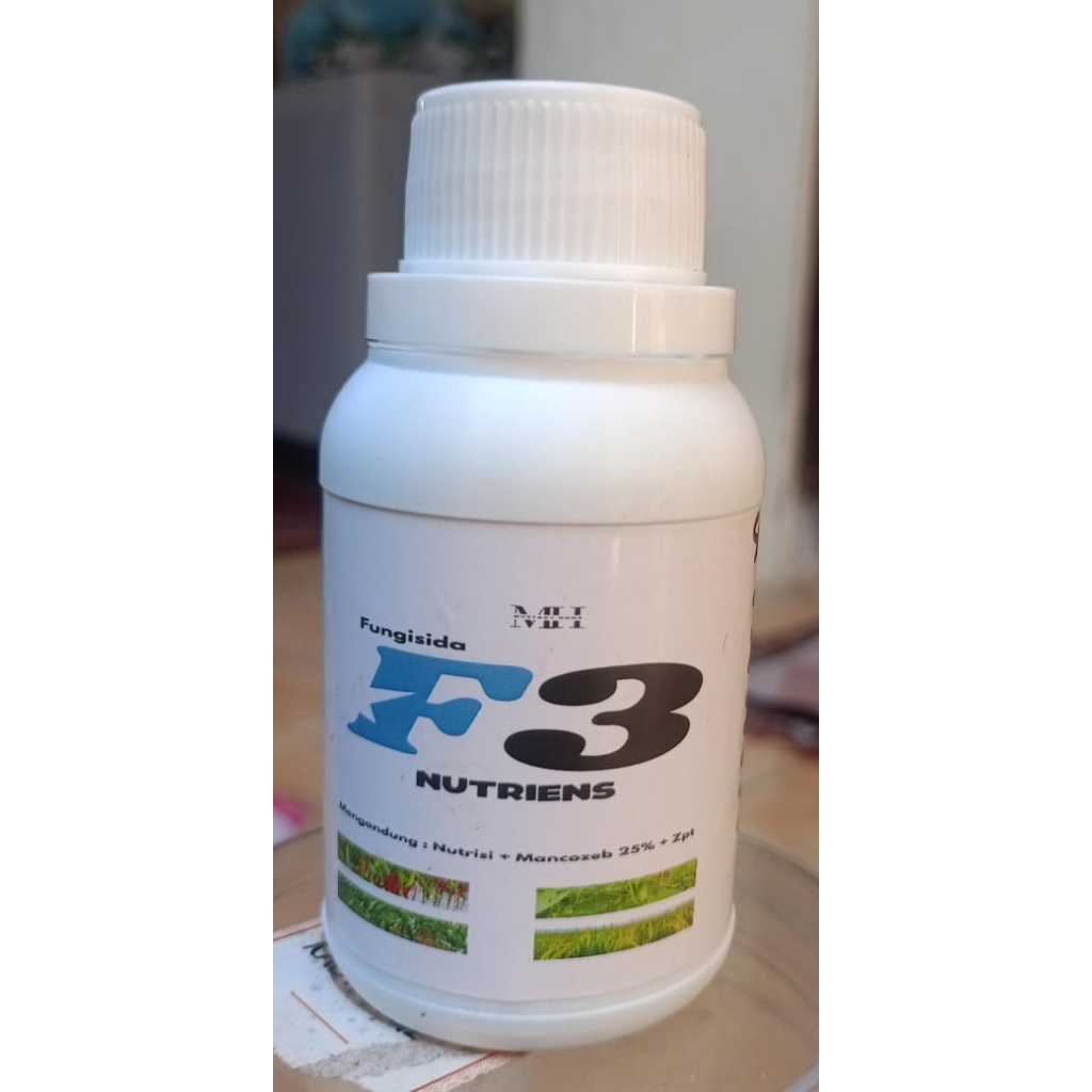 F3 Nutrisi Fungisida 1 Liter Andalan Petani-Nutrisi+Manccozeb+ZPT