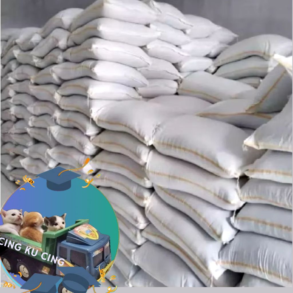 Pasir Kucing ZEOLIT dan Tepung ZEOLIT 25kg NO. 0, 1, 2, 3, 4