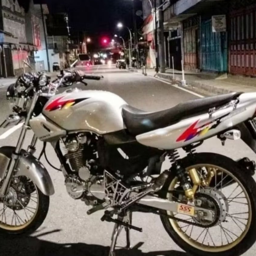 STRIPING STICKER STANDAR ORI BERKUALITAS LIS DECAL HONDA TIGER 2000 TILAM TIGER LAMA