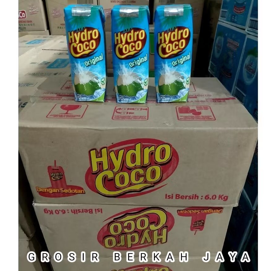 

Hydro Coco Minuman 250ml (1dus isi 24)