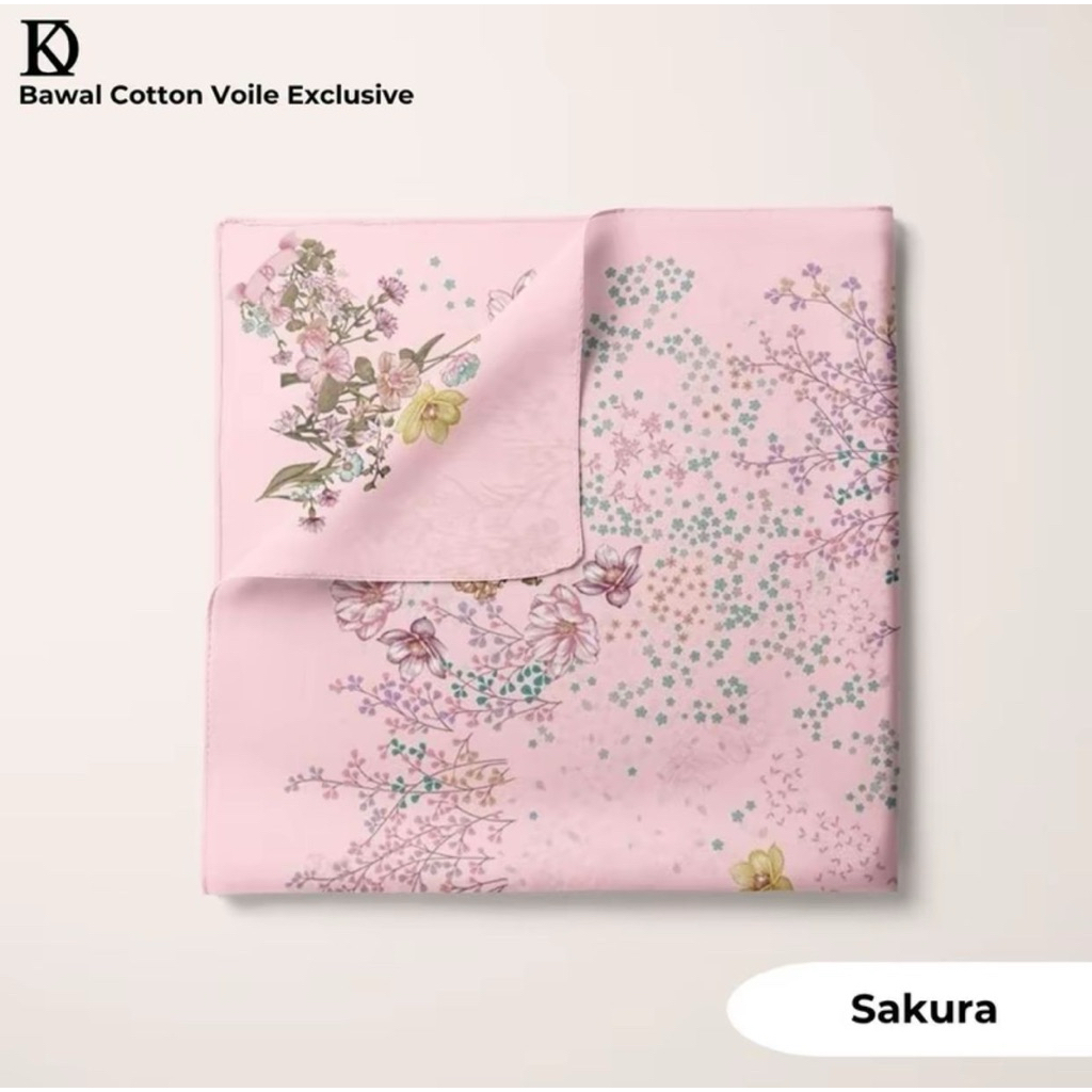 Hijab Twin Ribbon Flower