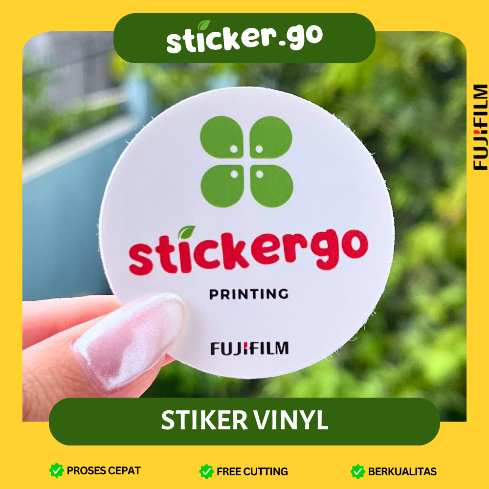 

[STIKER VINYL BULAT] CETAK STIKER LABEL MAKANAN MINUMAN KEMASAN TOPLES BOTOL OLSHOP FREE CUTTING