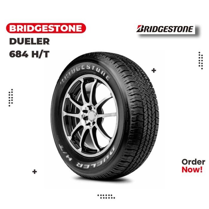 Ban Mobil Standar Pajero Sport Exceed MERK BRIDGESTONE DUELER H/T 684II UKURAN 16 265/70R16 112S