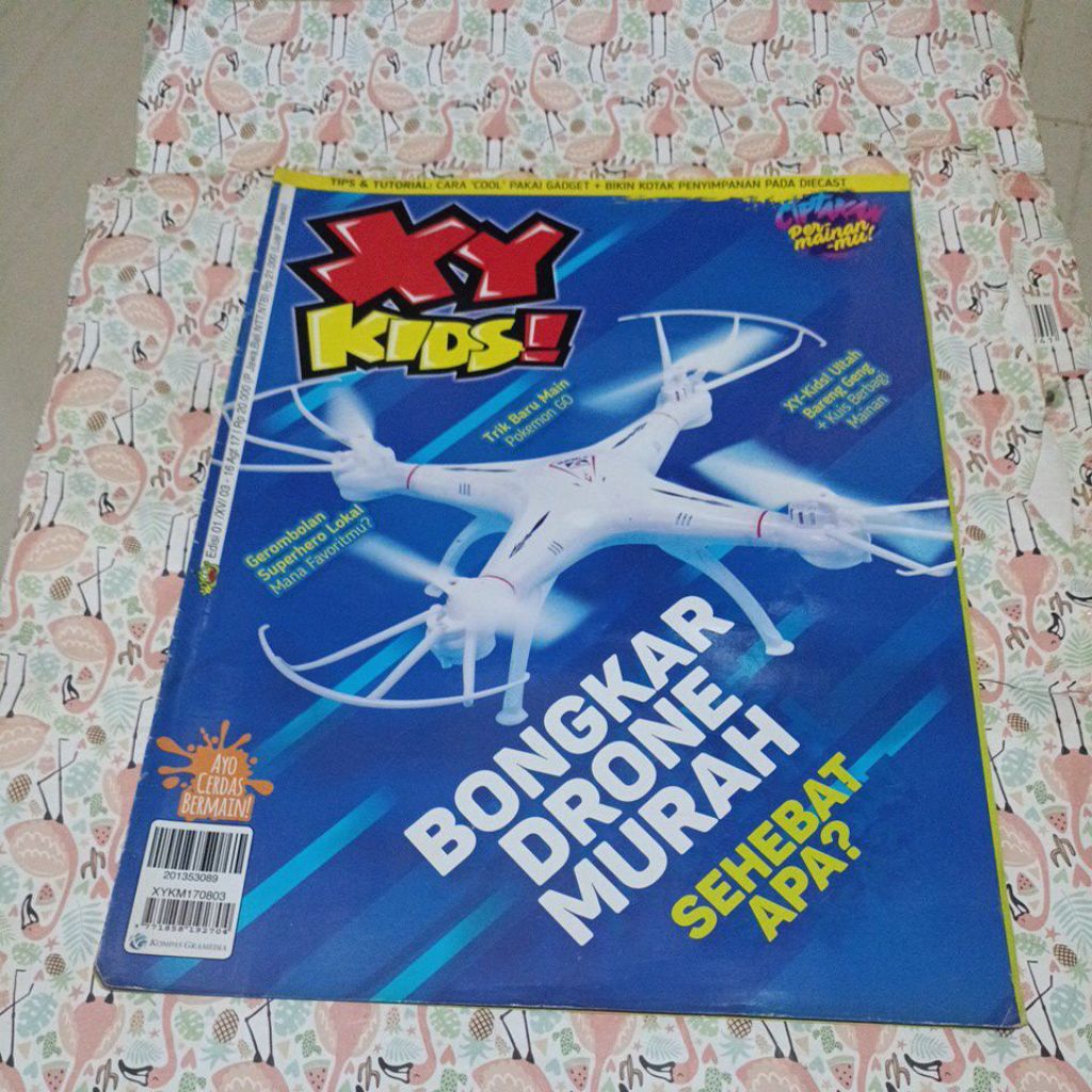 Majalah Xy Kids - Bongkar Drone Murah, sehebat Apa?
