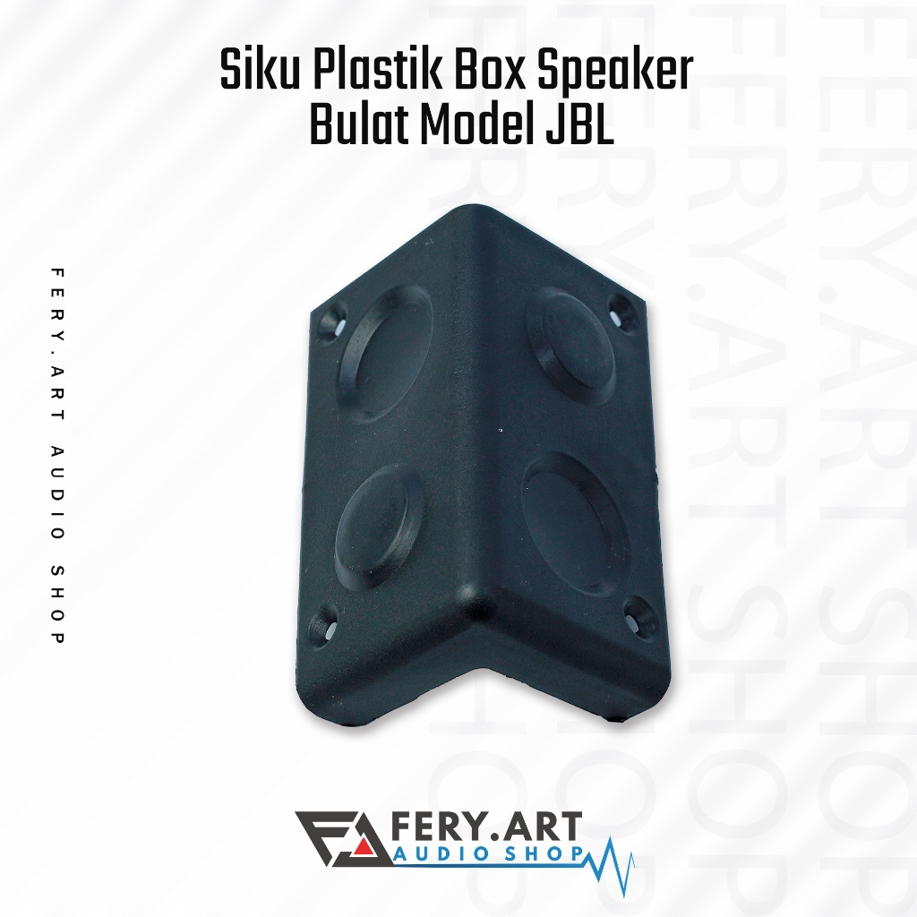 Siku Plastik PVC Box Salon Speaker Bulat Besar Model JBL