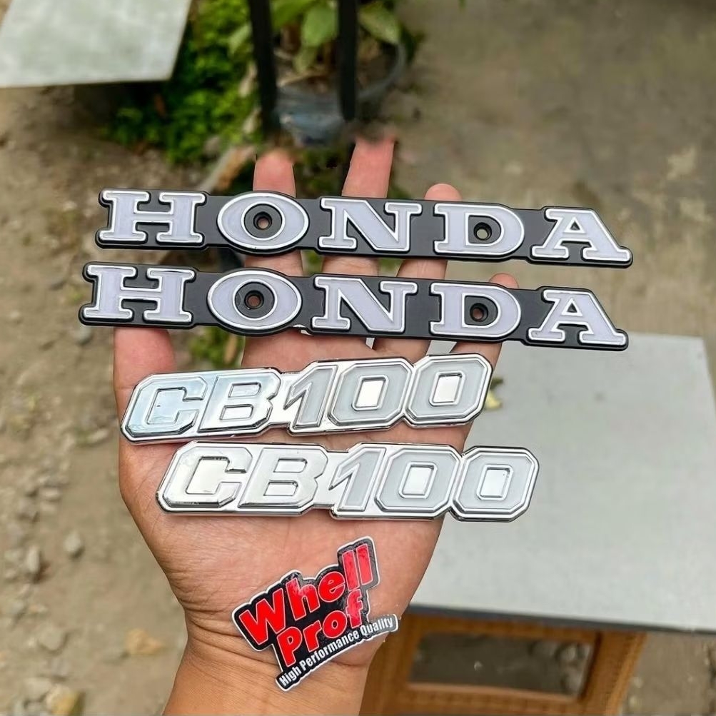 Gasstank Emblem Tangki Bensin Set Honda CB 100 CB100N K5 Wheelprof