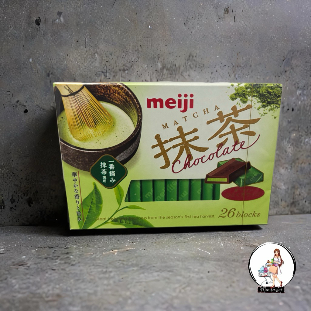 

Coklat Matcha Jepang Meiji – Halal, Ori, Premium Import 26pcs