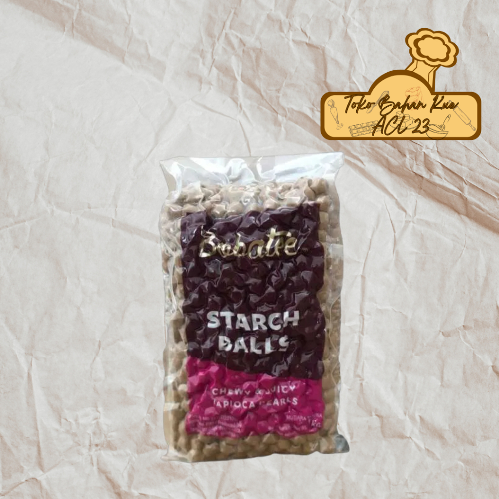 

Boba Pearl Premium/Bobatee/Brown Sugar Boba Pearl/Boba Pearl Hitam/Original Bobatee 1 Kg