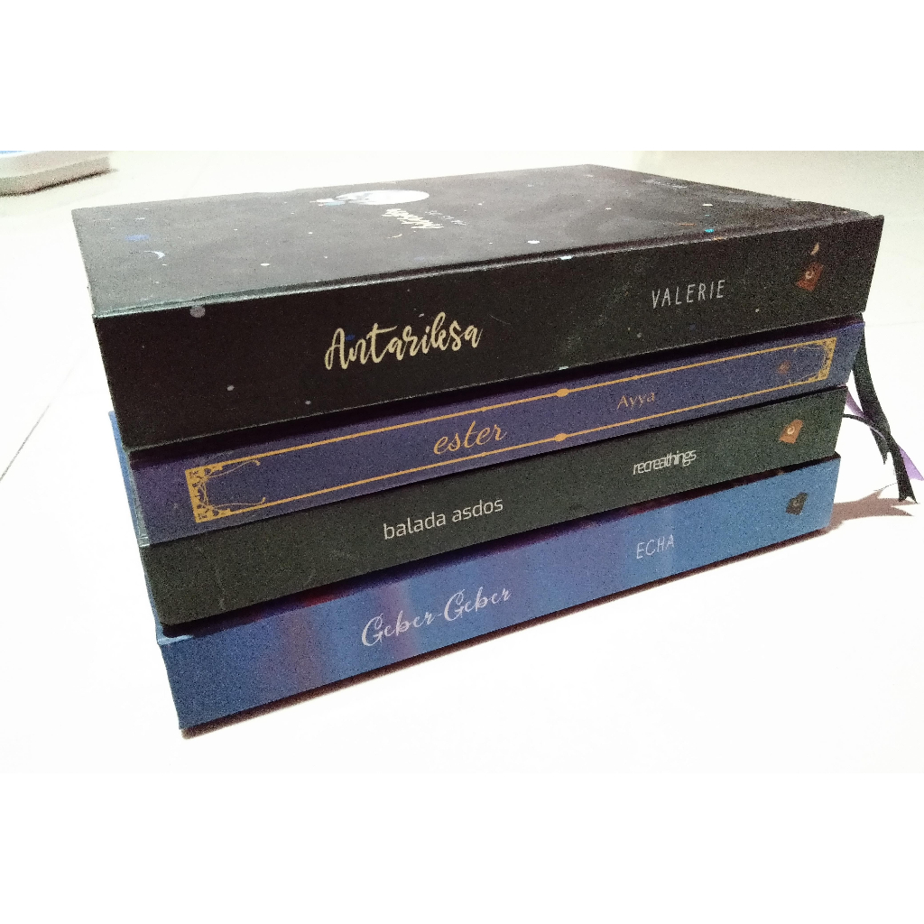 [READY STOCK] NOVEL HARDCOVER PRELOVED BALADA ASDOS, ESTER, ANTARIKSA, GEBER-GEBER