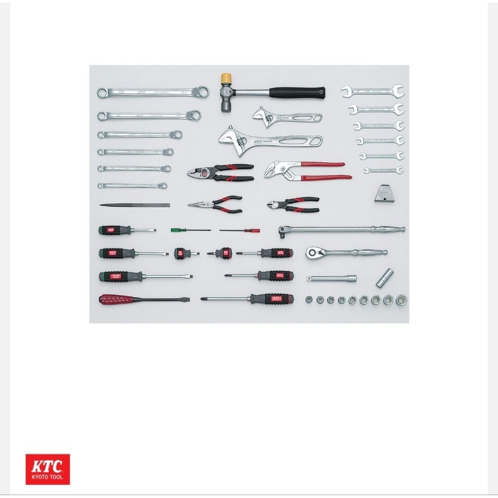 KTC Mechanic Tool Set (44pcs)-SK444S