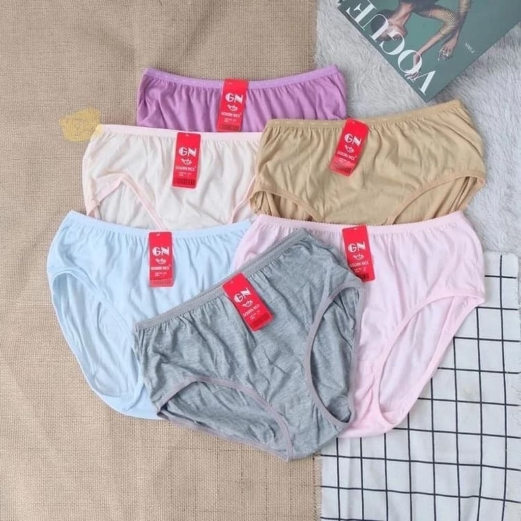 CD wanita grosir 6pcs-12pcs//CD Wanita polos DIKIRIM WARNA RANDOM lll