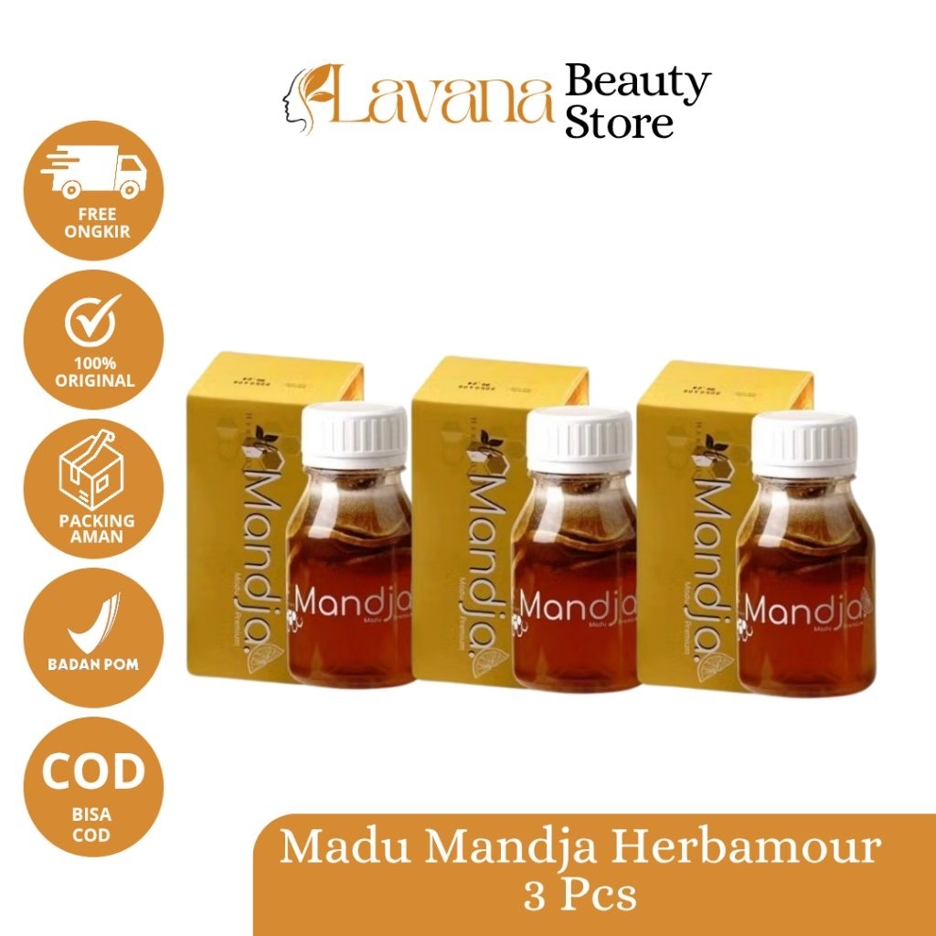 

3 Pcs Madu Mandja Madu Kesehatan Dried Lemon Herbamour