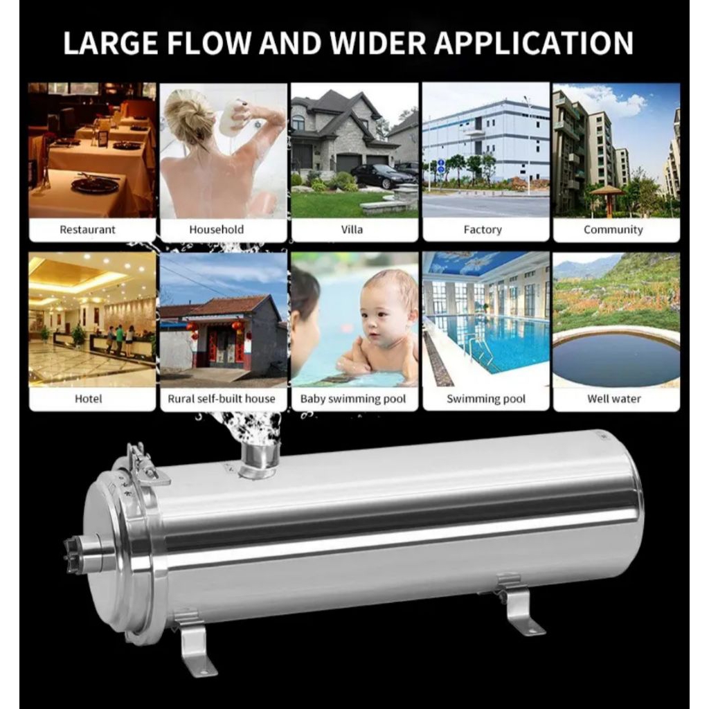 PVDF UF 10000 LPH ULTRAFILTRASI10.000LPH ULTRAFILTRASI MEMBRANE PVDF - Refil