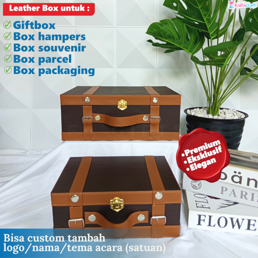 

Giftbox | Box Packaging Model Reguller | Box Hampers Model Koper Lilit