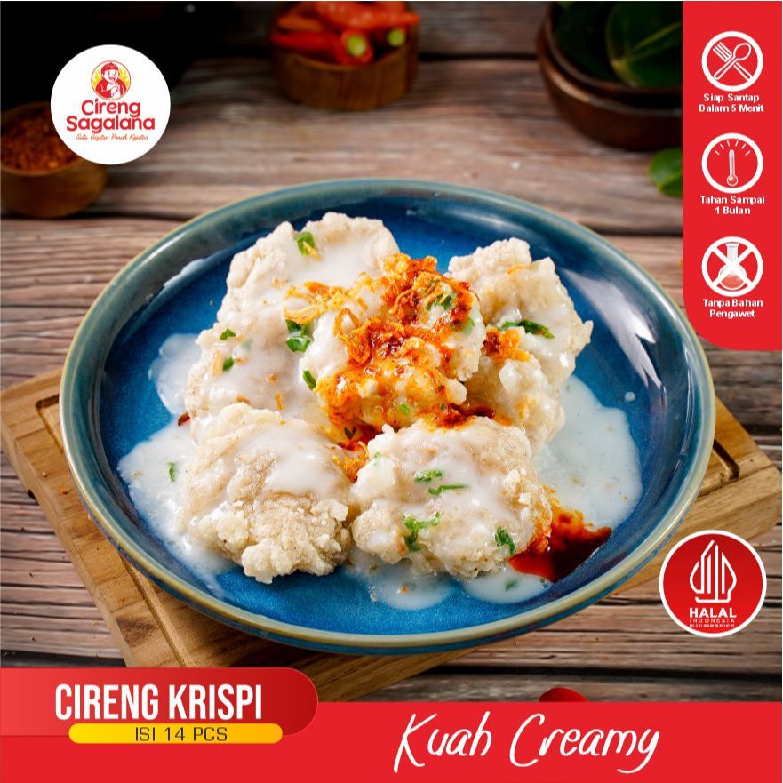 

CIRENG KRISPI KUAH KREAMY, CIRENG SAGALANA