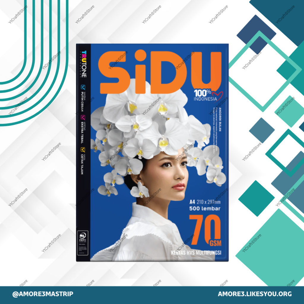 

Kertas A4 SIDU HVS 70gsm