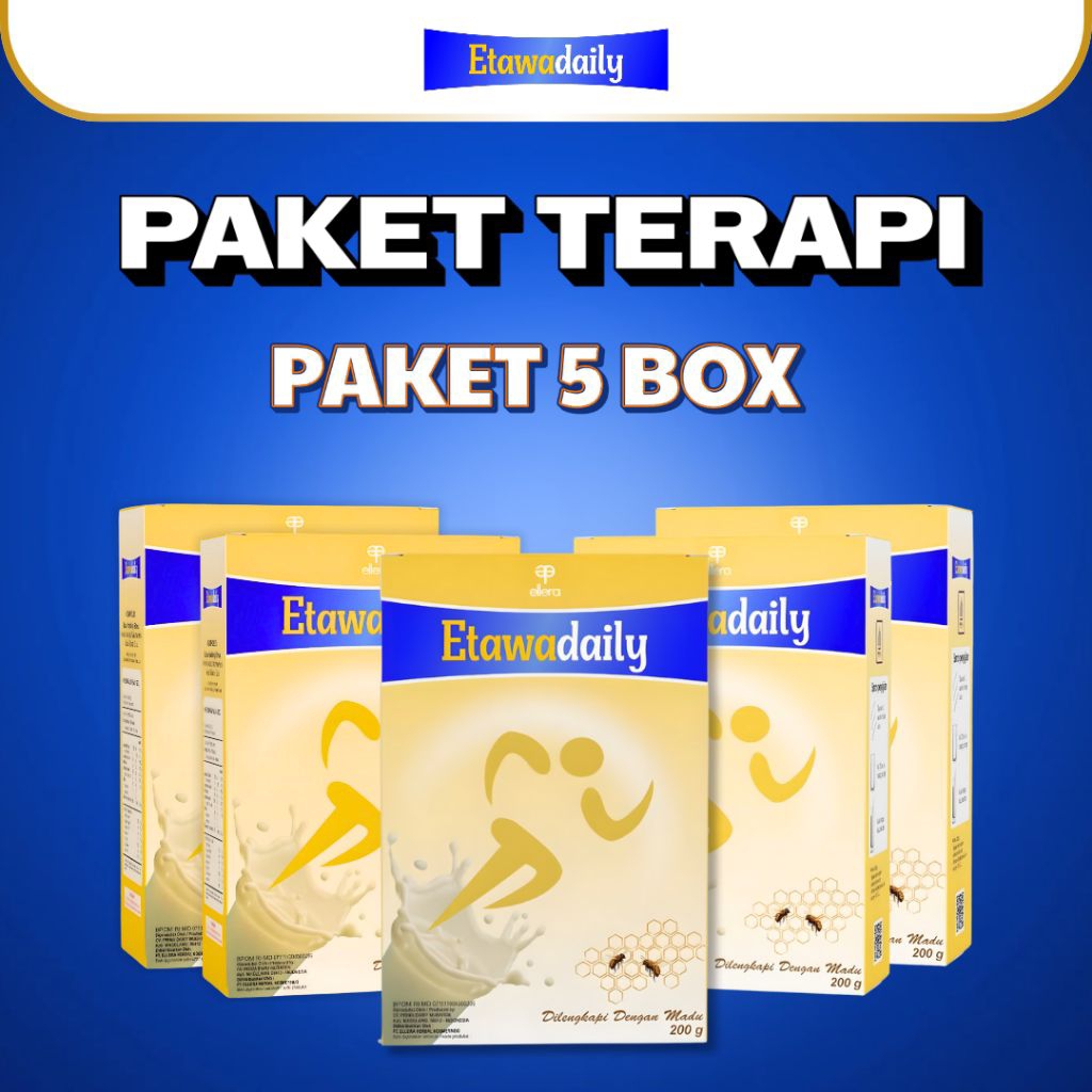 

SUSU ETAWADAILY PAKET 5 BOX | ORIGINAL | MADU